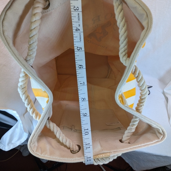 Giorgio Beverly Hills Women's Rare Vintage Canvas Beach Tote Bag - Picture 7 of 8